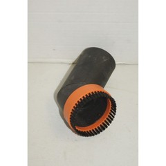 Ridgid 2-1/2 in Dusting Brush Attachment for Wet Dry Shop Vacuums Black U70