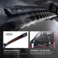 Valeo 178509 Silencio Visioblade Wiper Blade Set 26″/24″ for Mercedes-Benz