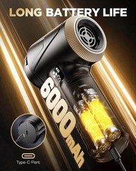 Svoko Handheld Vacuum Cleaner 26000Pa Suction Brushless Motor 4-In-1 Portable