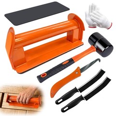 Floor Gap Fixer Tool for Laminate Vinyl Wood Flooring Repair Kit, Orange