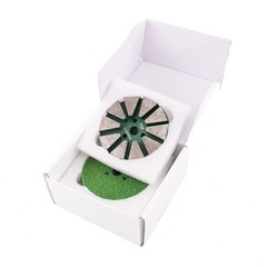 3″ Diamond Polishing Pads for Tile, Stone, Marble, Concrete – Grit 70 (3-Pack)