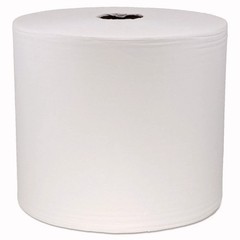 Boardwalk P050JPW 9 in. x 13 in. Hydrospun Wipers – White (1100/Roll) New