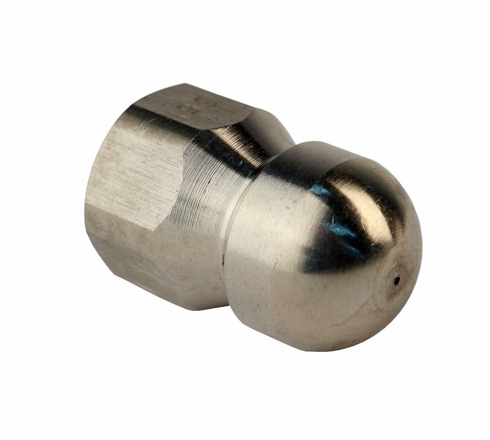 Erie Tools Button Nose 3/8″ Sewer Jetter Nozzles 6.5 Orifice