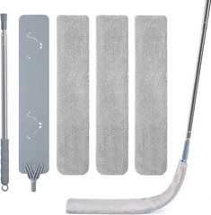 Skinny Duster with Extension Pole for under Furniture, under Appliance Cleaning