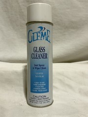 Fragrance-Free Glass Cleaner by GLEME – 20 oz. Spray for Crystal Clear Results