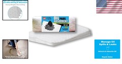 Essential Oil Absorbent Pads – 6 Pack, 15”x18” for Reliable Marine Cleanup