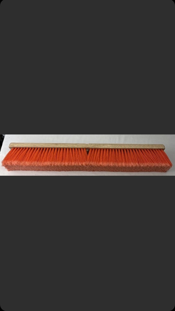 Carlisle 24 in. Flagged Fine Sweep Broom Head In Orange Model 4501424