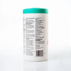 Monk Disinfectant Wipes, Large Lemon Breeze Fresh Scented Disinfectant Wipes