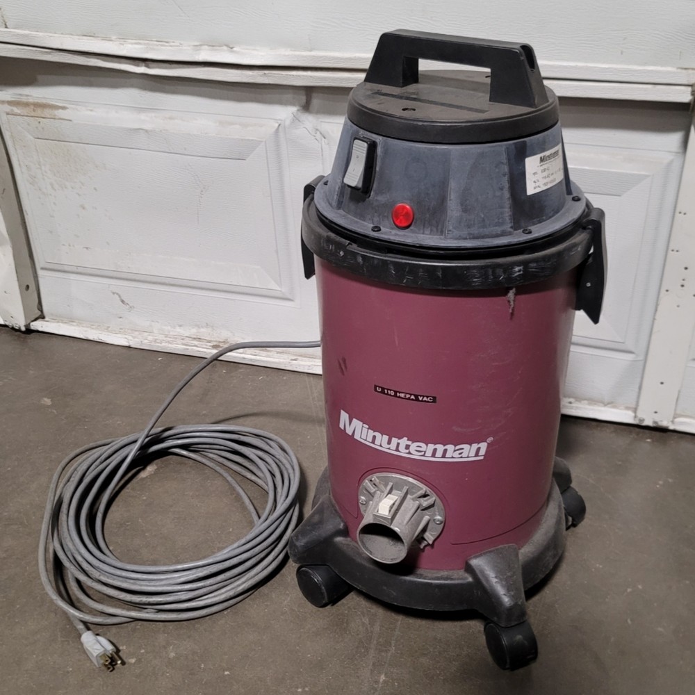 Minuteman 829140 Hazardous Material Vacuum HEPA Filter, 6 Gallon, 115VAC