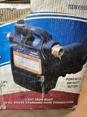 Pacific Hydrostar Water Pump 1500 GPH Item 65836
