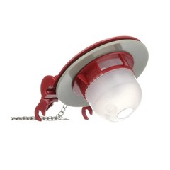 Fluidmaster 5403 3-Inch Water Saving Long Life Toilet Flapper 3 Inch, Red