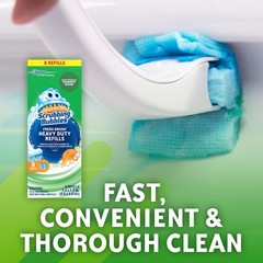 Scrubbing Bubbles Toilet Bowl Wand Cleaner 8 Count (Pack of 1), White