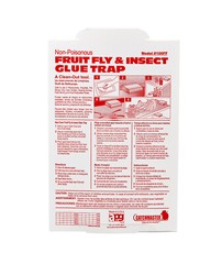 Catchmaster Fruit Fly Trap 100FF Glueboards ( 100 traps) Fruit Flies Drain Flies