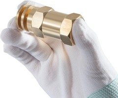 Boomless Spray Nozzle 1/2″ FPT #20 Orifices 5.9 GPM @ 40 PSI (90° & 180° Caps)