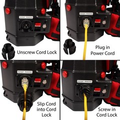Cen-Tec Systems 6 Qt. HEPA Commercial Backpack Vacuum with 6 Qt., Black