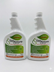 2 Pack San-Assure Multi-Surface Cleaner & Hospital Disinfectant 32oz (946ml)