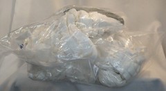 Lot of 2 Rubbermaid Commercial Fgt30000wh00 5 In String Wet Mop, 20oz Dry Wt,