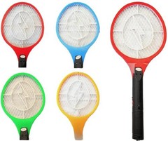 Cordless Rechargeable Bug Zapper Mosquito Insect Electric Fly Swatter Racket 13z