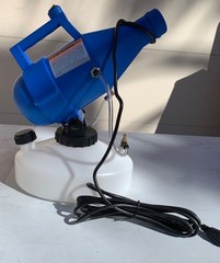 Electric ULV Portable Fogger Sprayer 4.5L (1.2 Gallon) Spraying Distance 30ft