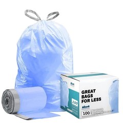 Plasticplace Simplehuman Compatible Trash Bags Bundle (100 Count)