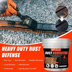 2in1 Rust Converter & Metal Primer, 35 Floz Automotive Rust Remover Paint for…