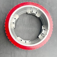 For Tennant B10 EZ 6100 7080 7100 T7 Rider Sweeper Scrubber Front Wheel 391259
