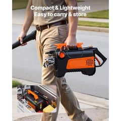 Electric Pressure Washer 1958 PSI 2.5 GPM Portable with 4 Nozzles