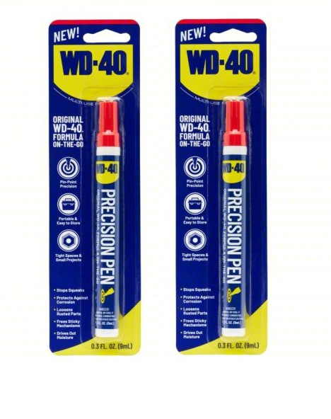 WD-40 Precision Pen 0.3 FL OZ 9mL #90j *set of 2*