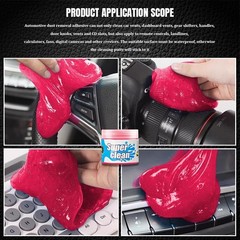 Cleaning Gel Putty for Automotive, Keyboard, Camera, and Printers – Pink, 1PCS