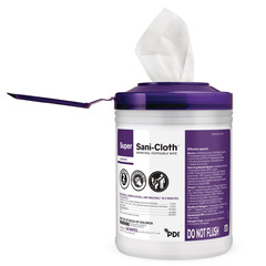 Super Sani-Cloth Germicidal Disposable Disinfecting Wipes 6″x6.75″ 160 wipes