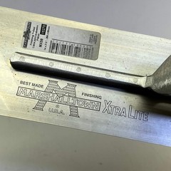 MARSHELLTOWN Finishing Trowels High Carbon Steel W/ Wood Handle 14″x3.5″ MX58