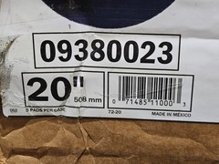 (QTY 5) Handy-Klenz 09380023 20″ 508mm Black Stripping Floor Pad Round