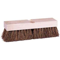 Weiler 44026 Deck Scrub Brush Palmyra Fill with Wood Block 10″ Overall Length