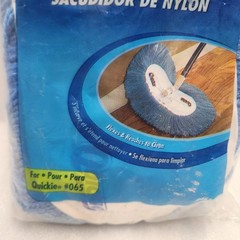 Quickie Swivel Flex Nylon Dust Mop Refill For Quickie #065 New Sealed #0654