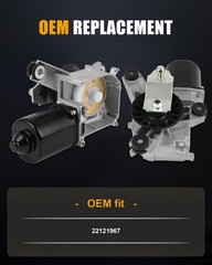 Front Wiper Motor W/O Ctrl Module 3 Pins for Blazer S10 Jimmy 1994-1997 22121967