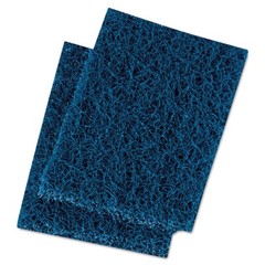 Boardwalk 188 3.5 in. x 5 in. Extra Heavy-Duty Scour Pad – Dark BL (20/CT) New