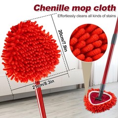 Chenille Mop Heads Replacements for Ocedar, Mop Replace Head for O Cedar Mops…