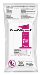 Metrex 13-5224 CaviWipes1 Surface Disinfectant Wipes Flat Pack 7″ x 9″ 45Pk
