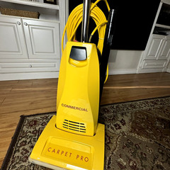 CARPET PRO COMMERCIAL UPRIGHT VACUUM MODEL CPU4T