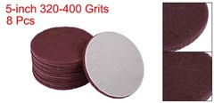 8pcs 5″ Scrubber Scouring Pads Drill Scuffing Disc Hoop and Loop Surface