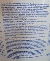 Diversey Oxivir Tb LARGE Hospital Wipes 11″x12″ (28x30cm) 160 Wipes w/Container.
