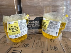 Ecolab 6100791 Peroxide Multi Surface Cleaner 2 Liters Each NEW (2 Bags)