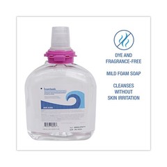 Boardwalk 42400 1200 mL Green Certified Foam Soap Refill – Unscented (2/CT) New