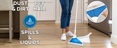 3 Piece Kit All Surface Sweeper and Squeee for Wet and