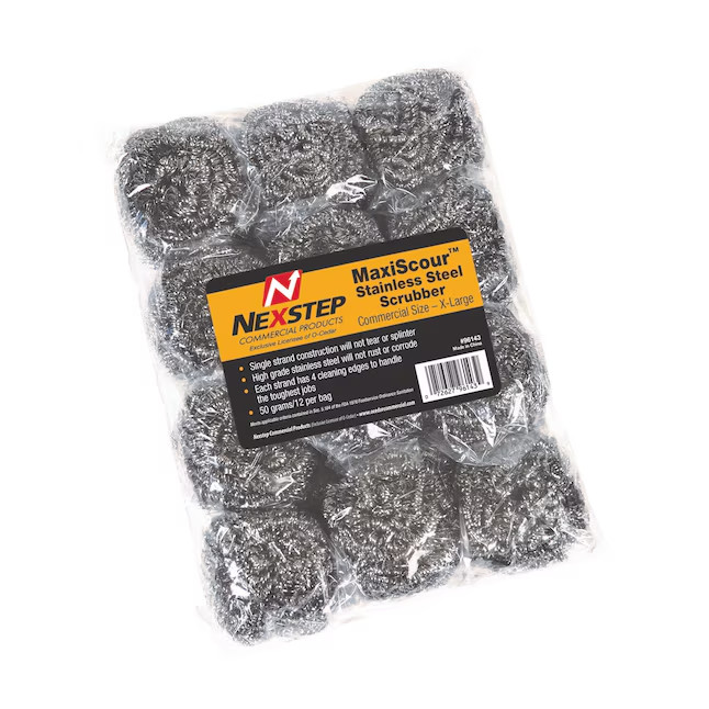 Nexstep Commercial Products 8.5-in x 11.5-in Extra coarse Steel Wool ( 72 )