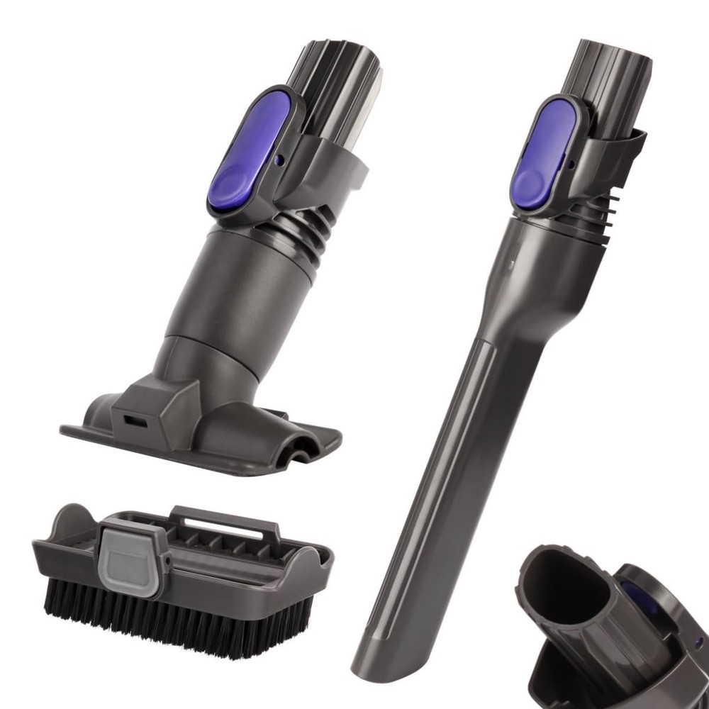 Vacuum Crevice Tool Brush 9.44 x 5.90 x 2.55 inch, 2-in-1 brush + Slit