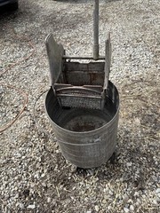 Vintage Geerpres Mop Bucket W/Wringer Industrial 11Gal Works #1~Read All