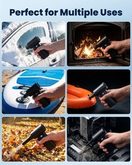 Compressed Air Duster, Cordless Duster with 200000RPM Brushless Motor,…