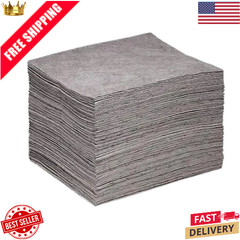 Spilltech Gp-M Sorbent Pad, 20 Gal, 15 In X 18 In, Universal, Gray, 100 Pk