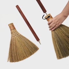Tts For Home Natural Whisk Sweeping Hand Handle Broom – Vietnam Handmade Straw